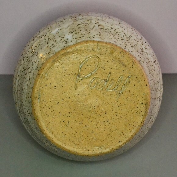 Unique Triple Neck Design Vase Studio Pottery Signed Home Decor Accent - Picture 7 of 8